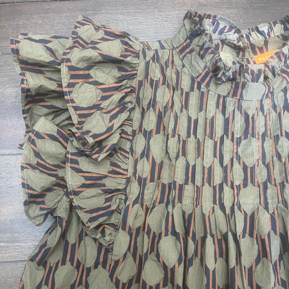 Oliphant Patterned Blouse - image 4